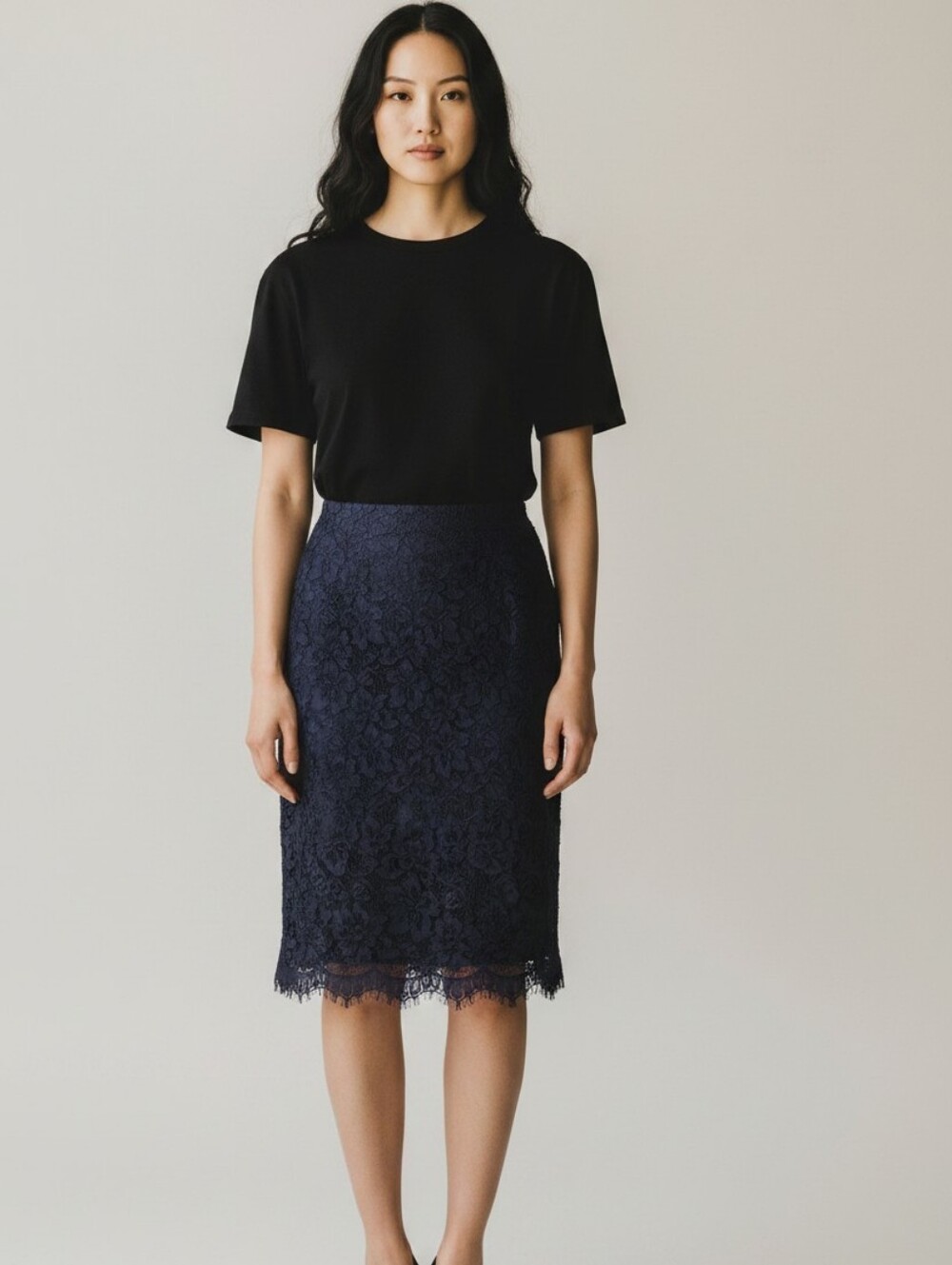 Diane Von Furstenberg 'Scotia' Lace Pencil Skirt - Size 4